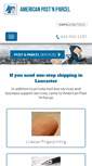 Mobile Screenshot of americanpostnparcel.com